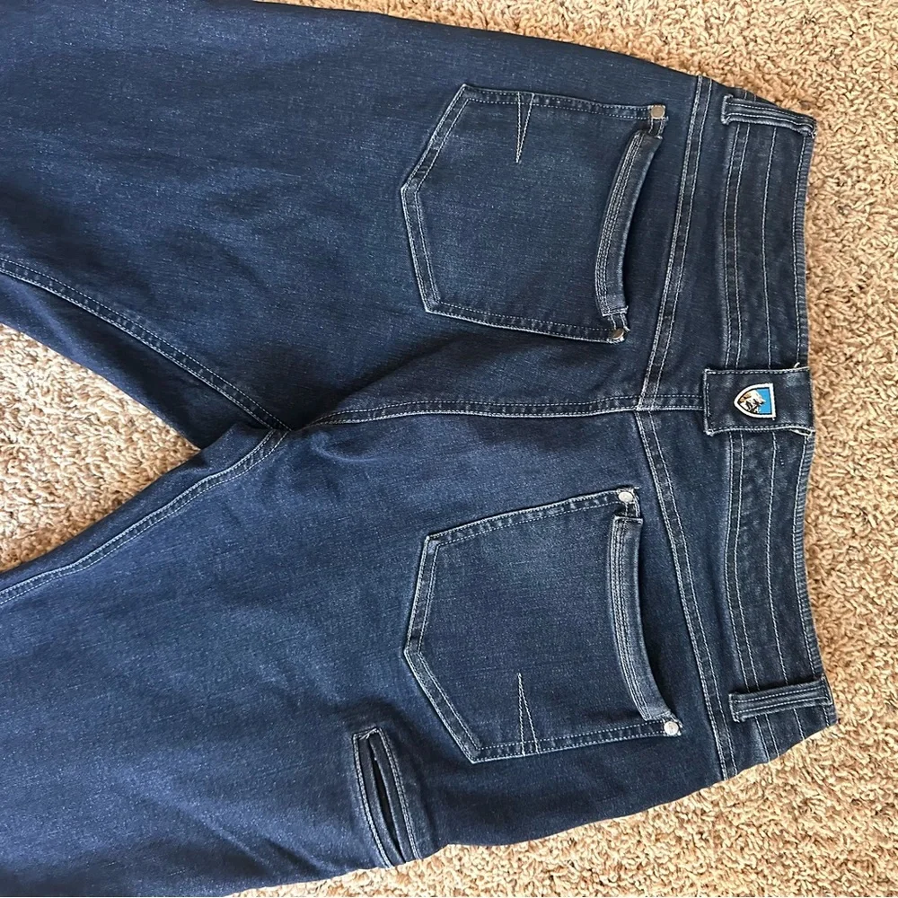 KUHL Dark Blue Denim Jeans - Picture 5 of 9